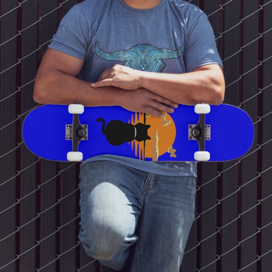 ヴィンテージ待ち猫自然都市 スケートボード (室外3)