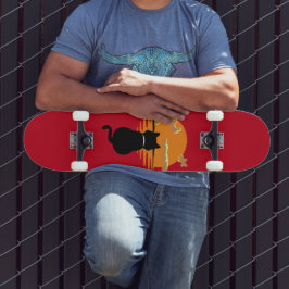 ヴィンテージ待ち猫自然都市 スケートボード