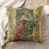 ヴィンテージ待ち用化粧枕 クッション (ブランケット)