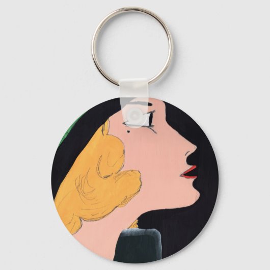 ヴィンテージ得キーチェーン キーホルダー (正面)