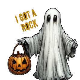 ヴィンテージ得I a Rockハロウィーン Tシャツ