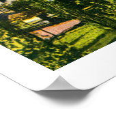 ヴィンテージ復元されたスピエズ（ベルン）スイスのアルプス ポスター (角)