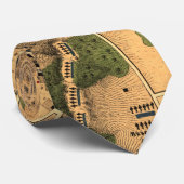 ヴィンテージ復元ゲチスバーグの戦いの地図， 1863 ネクタイ (ロール)