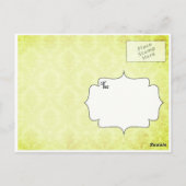 ヴィンテージ復元コネチカットビーチ葉書 ポストカード (裏面)