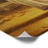 ヴィンテージ復活キリスト・イエス・キリスト・復活祭ポスター ポスター (角)