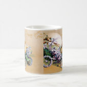 ヴィンテージ復活卵雛フローラ コーヒーマグカップ (中央)