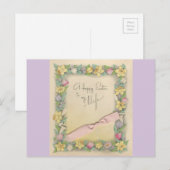 ヴィンテージ復活祭の妻"マリオ" シーズンポストカード (正面/裏面)