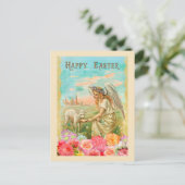 ヴィンテージ復活祭の挨拶 シーズンポストカード (スタンド正面)