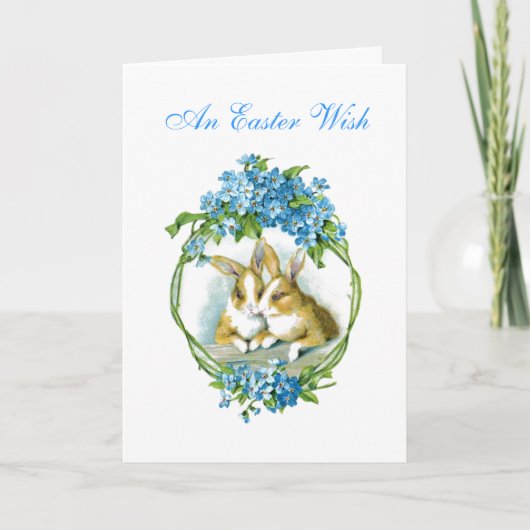 ヴィンテージ復活祭カード シーズンカード (正面)