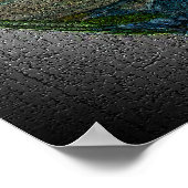 ヴィンテージ復活祭バニーテクスチャード画像, ZSSG ポスター (角)