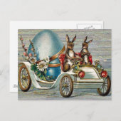 ヴィンテージ復活祭 シーズンポストカード (正面/裏面)