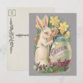 ヴィンテージ復活祭 シーズンポストカード (正面/裏面)