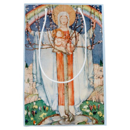 ヴィンテージ復活祭 ミディアムペーパーバッグ