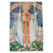 ヴィンテージ復活祭 ミディアムペーパーバッグ (裏面)