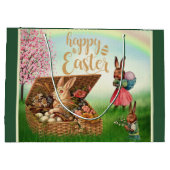 ヴィンテージ復活祭 ラージペーパーバッグ (裏面)