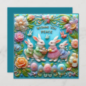 ヴィンテージ復活祭～平和を祈る～文芸 シーズンカード (正面/裏面)