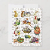 ヴィンテージ復活祭 招待状 (正面)