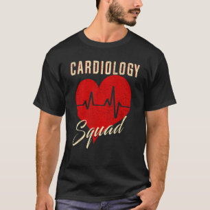 ヴィンテージ心臓病分隊心臓血管心臓科 Tシャツ