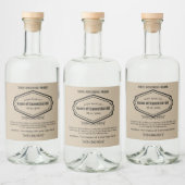 ヴィンテージ必須油薬用ラベル リキュールボトルラベル (ボトル)