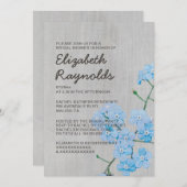 ヴィンテージ忘れメ-ブライダルシャワー招待状 招待状 (正面/裏面)