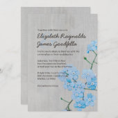 ヴィンテージ忘れメ-結婚式招待状 招待状 (正面/裏面)