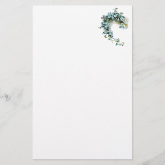 ヴィンテージ忘れ私Nots 便箋 (正面)