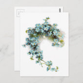 ヴィンテージ忘れ・メノッツ ポストカード (正面/裏面)