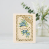 ヴィンテージ忘れ・メノー ポストカード (スタンド正面)