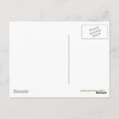 ヴィンテージ忘れMe Notバラはがき ポストカード (裏面)