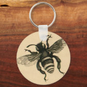 ヴィンテージ忙し蜂 キーホルダー (正面)
