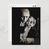 ヴィンテージ怖いダミー葉書 ポストカード (正面/裏面)