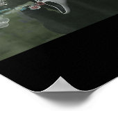 ヴィンテージ怖い顔ホラーポスターハロウィーン ポスター (角)