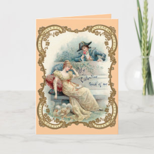 ヴィンテージ恋しく思のYou Valentine Card シーズンカード