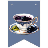 ヴィンテージ恋しく思へブライダルシャワーアフタヌーンティー バンティングフラッグ (第3の旗)