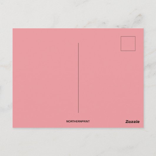 ヴィンテージ恋しく思モリーコットンテイルイースターウィッシュ ポストカード (裏面)