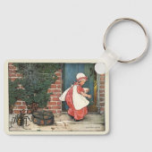 ヴィンテージ恋しく思リトルマフェットスパイダー子供部屋韻 キーホルダー (正面)