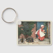 ヴィンテージ恋しく思リトルマフェットスパイダー子供部屋韻 キーホルダー (裏面)