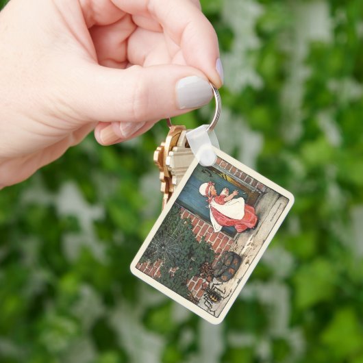 ヴィンテージ恋しく思リトルマフェットスパイダー子供部屋韻 キーホルダー (手)