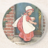 ヴィンテージ恋しく思リトルマフェットスパイダー子供部屋韻 コースター (正面)