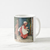 ヴィンテージ恋しく思リトルマフェットスパイダー子供部屋韻 コーヒーマグカップ (正面右)