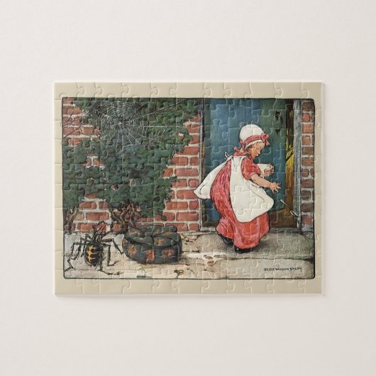 ヴィンテージ恋しく思リトルマフェットスパイダー子供部屋韻 ジグソーパズル (横)