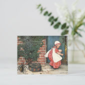 ヴィンテージ恋しく思リトルマフェットスパイダー子供部屋韻 ポストカード (スタンド正面)