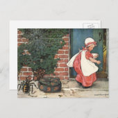 ヴィンテージ恋しく思リトルマフェットスパイダー子供部屋韻 ポストカード (正面/裏面)