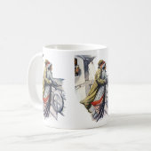 ヴィンテージ恋とロマンス、ニューリュウズ・オン・クルーズ コーヒーマグカップ (正面左)