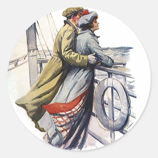 ヴィンテージ恋とロマンス、ニューリュウズ・オン・クルーズ ラウンドシール (正面)