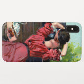 ヴィンテージ恋人のキスApple iPhone XS Maxケース Case-Mate iPhoneケース (裏面(横))
