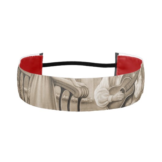 ヴィンテージ恋愛夫婦 アスレチックヘッドバンド (正面)