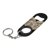 ヴィンテージ恋愛夫婦 キーホルダー栓抜き (正面アングル)