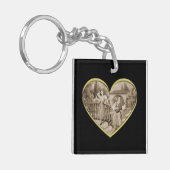 ヴィンテージ恋愛夫婦 キーホルダー (正面左)
