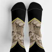 ヴィンテージ恋愛夫婦 ソックス (上部)